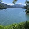 広々とした湖