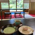 聚楽園公園内にある茶室嚶鳴庵で静かに過ごせました