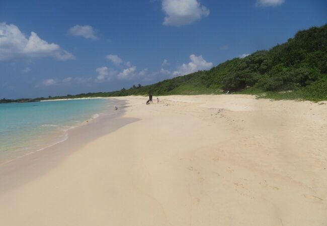 島で一番の人気ビーチ