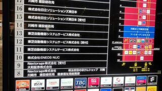 川崎駅前のビル