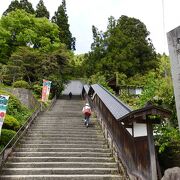 素晴らしい景色も楽しめる山形屈指の名刹