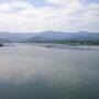 北漢江との合流点付近は衣岩湖と呼ばれています