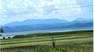 酸性の湖水だから、魚が棲めない（少しはいるらしい）静かな日本で4番目に大きな湖