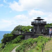 日本を代表するパワースポットの聖域の岬に突き出る有料展望台