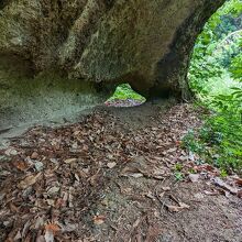胎内くぐりで生まれ変わる？