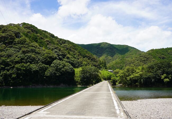 勝間の沈下橋