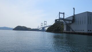 橋からでも船からでも