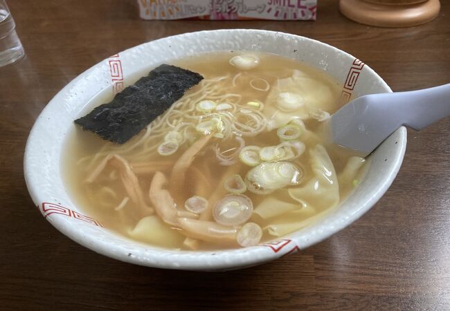 あっさりとしたラーメン