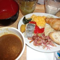 イタリアン主体のバイキング。ソセージなどあると良いのだが