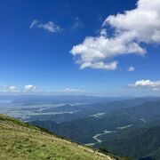 頂上からの景色が素晴らしい