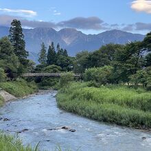 大出の吊橋