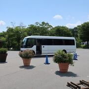 富士見駅から無料シャトルバスが出ています