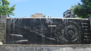 中心市街地にあります