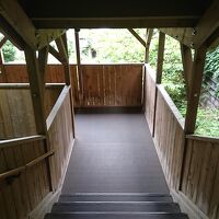 本館と別館間の階段