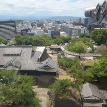 天守閣からの眺め