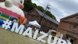 ぶらぶらのんびり楽しめる倉庫群