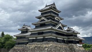 松本のシンボル的な存在の松本城