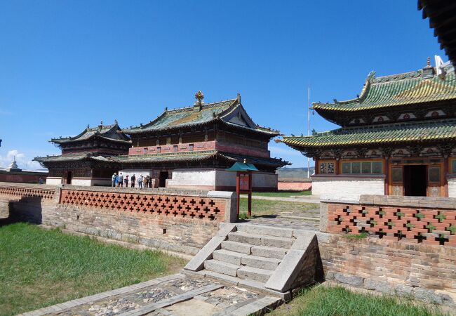 スケールが凄いモンゴルのお寺