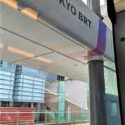 お台場へ短時間で運んでくれる新しい交通機関Tokyo BRT