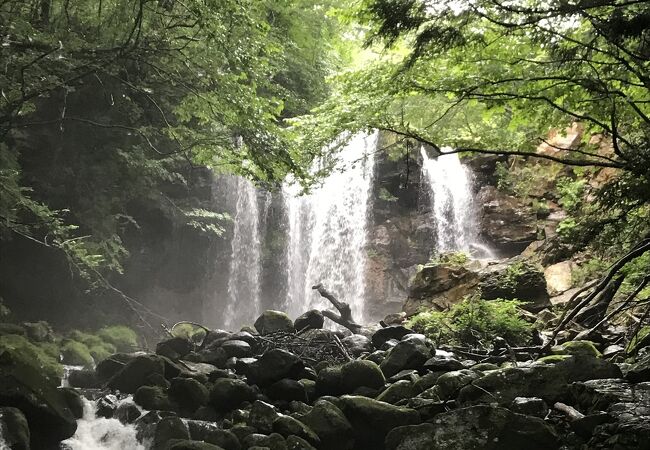 この界隈では大きな滝