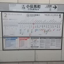 東京メトロ日比谷線 小伝馬町駅