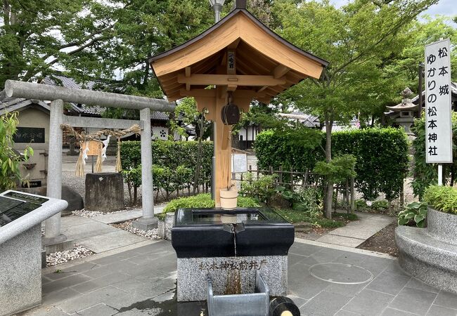 松本神社前井戸