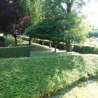 眺望は駐車場だが、緑が多いので心地よい