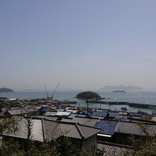 47号から251号(福山グリーンライン)に入ったところの眺望