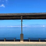 空と海の青が絶景！