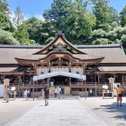 日本最古ともいわれる歴史ある神社