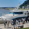 猫の楽園　田代島への船です