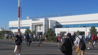 小さい空港です