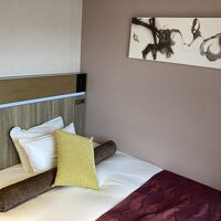 シングル部屋はかなりコンパクト