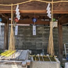 和田神社、手水舎。