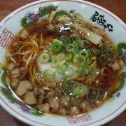 やっぱり尾道ラーメンはこのキレが大事