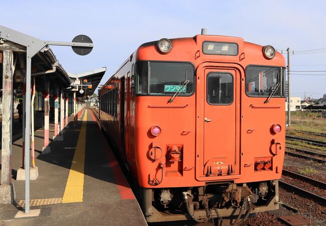 益田駅から東萩駅