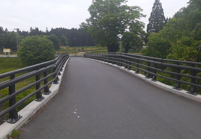 厳美渓エリアのうち一関中心部からは一番奥に位置する橋