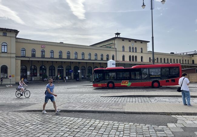 アウグスブルク駅　改装中