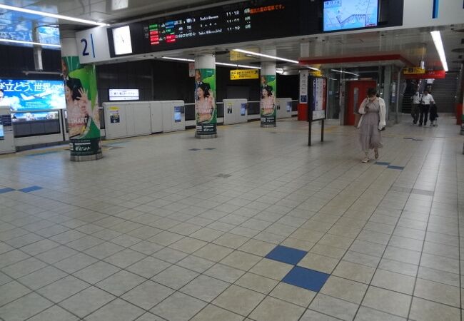待合室バリアフリ－対応では　ありません
