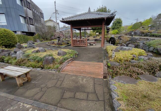 武家屋敷群の近くです