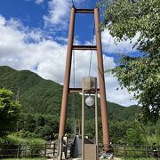 橋からの風景は絶景