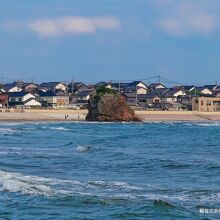 稲佐の浜 弁天島