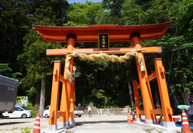 花田植えの牛の行列もここがスタート地点