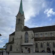 チューリッヒの有名な教会の一つ