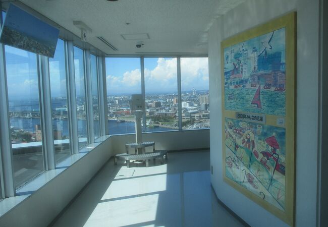 釧路市生涯学習センター展望台