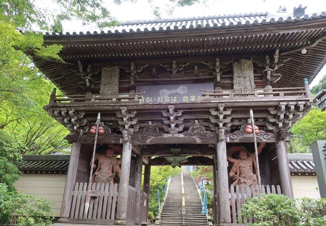 見どころの多い、歴史あるお寺