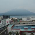 大浴場があり、桜島が正面に見えるホテル！
