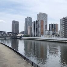 千住大橋からの眺め