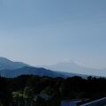 富士山が見えました