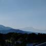 富士山が見えました